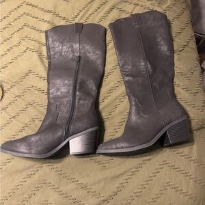 Maurices Black Knee-high Boots